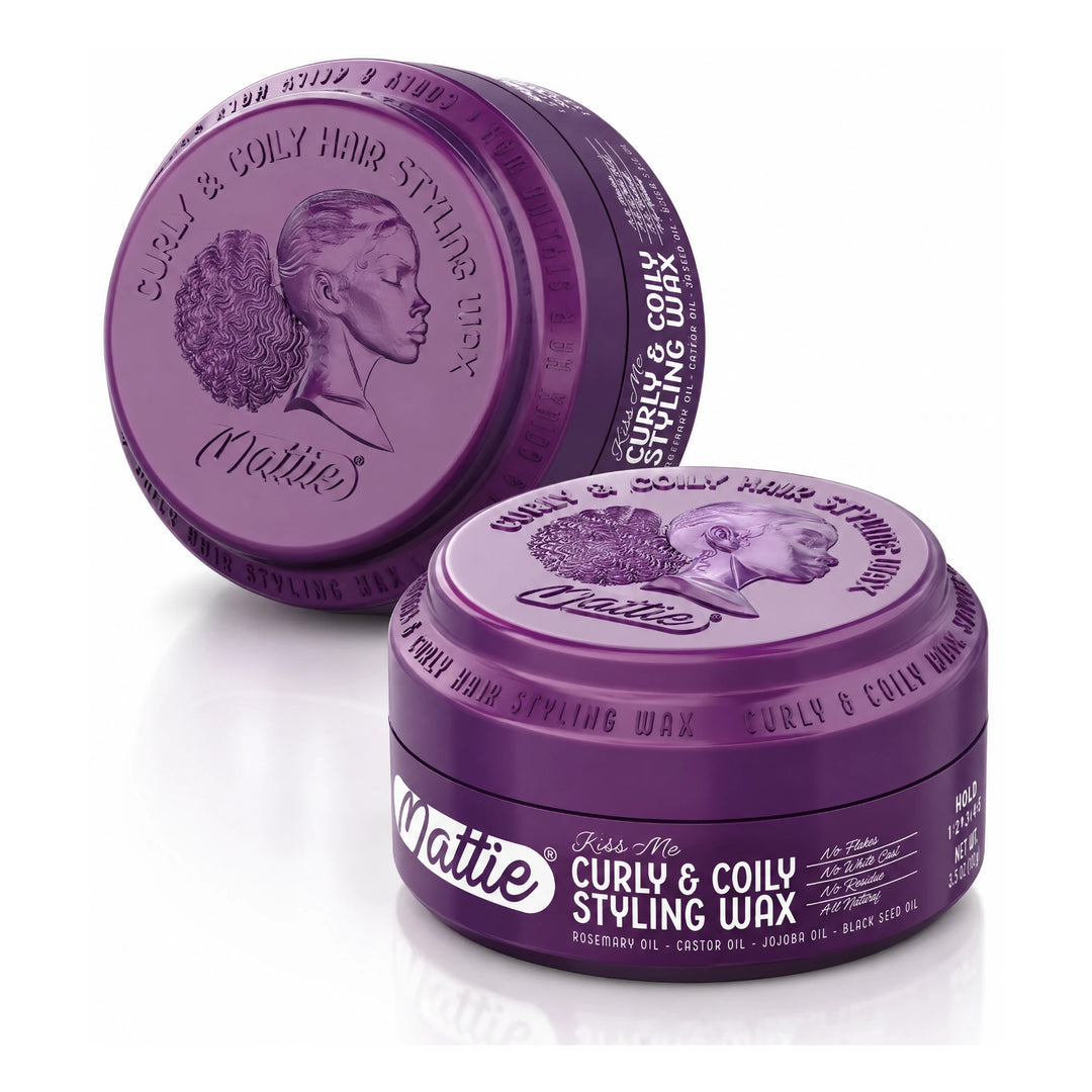 Mattie Professional - Kiss Me Cire coiffante pour cheveux bouclés et crépus 150 ml