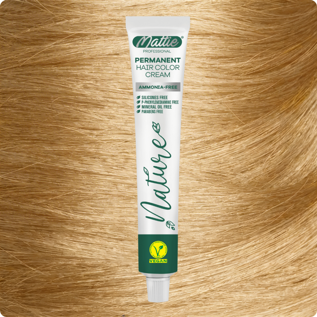 Mattie Professional Nature (10.3) Champagne Blonde - Crème de coloration permanente vegan 60 ml