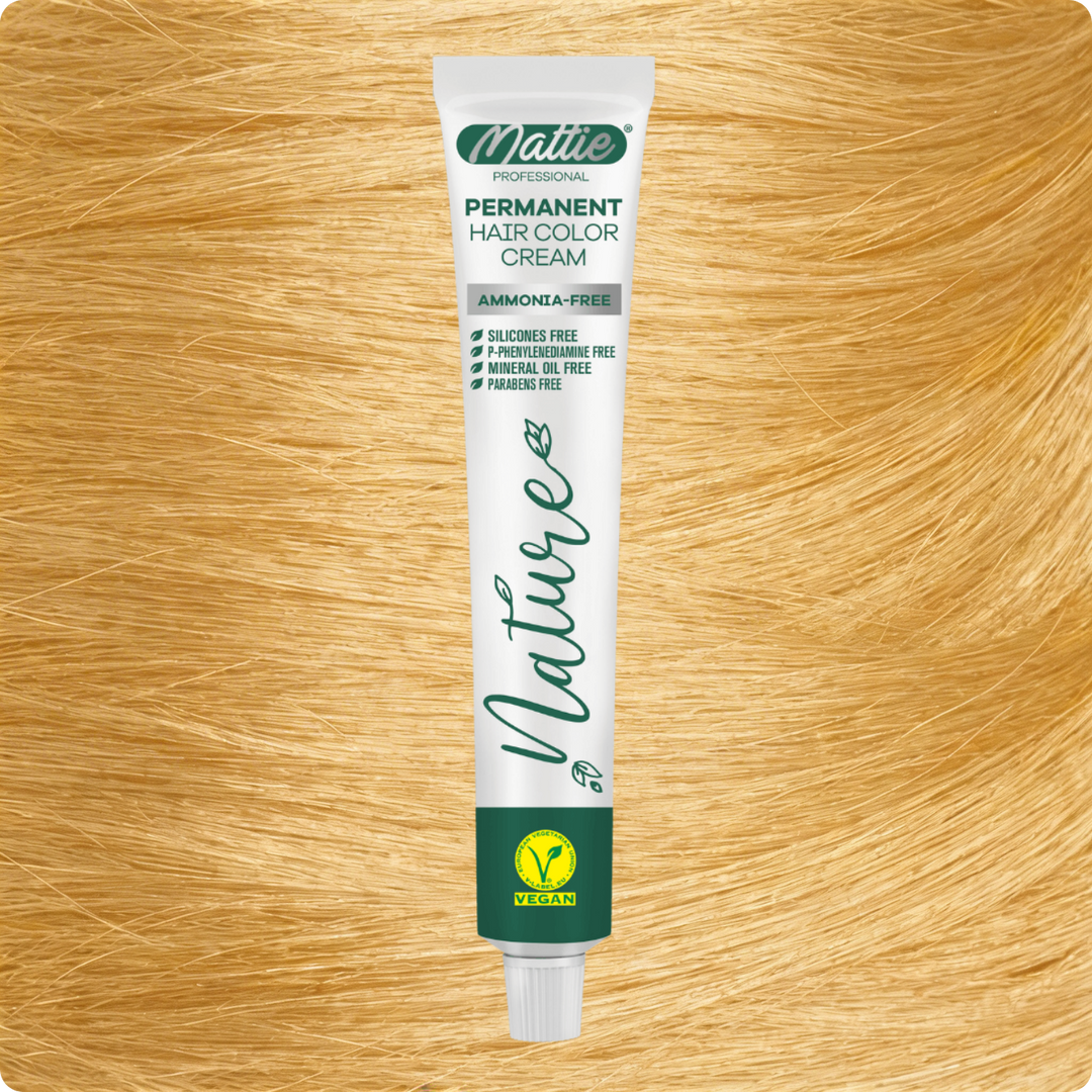 Mattie Professional Nature (11.3) Light Champagne Blonde - Crème de coloration permanente vegan 60 ml