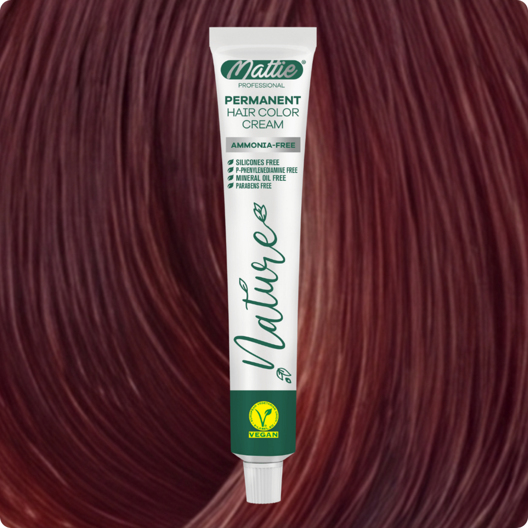 Mattie Professional Nature (7.43) Copper Golden - Crème de coloration permanente vegan 60 ml