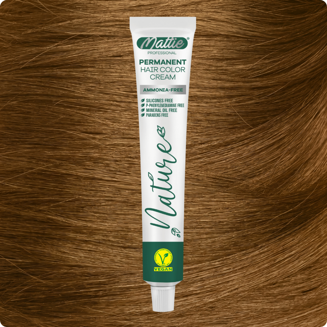 Mattie Professional Nature (8.3) Golden Blonde - Crème de coloration permanente vegan 60 ml
