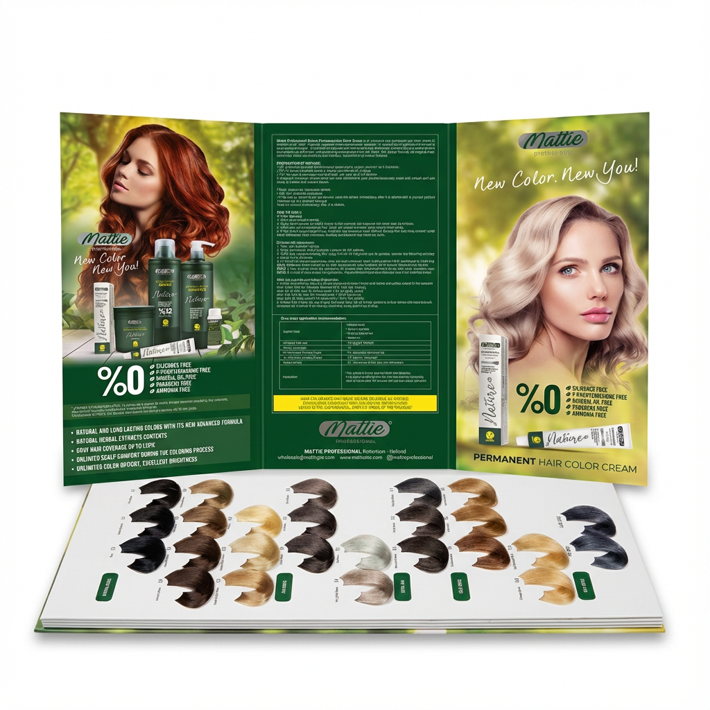 Mattie Professional - Nuancier de coloration permanente