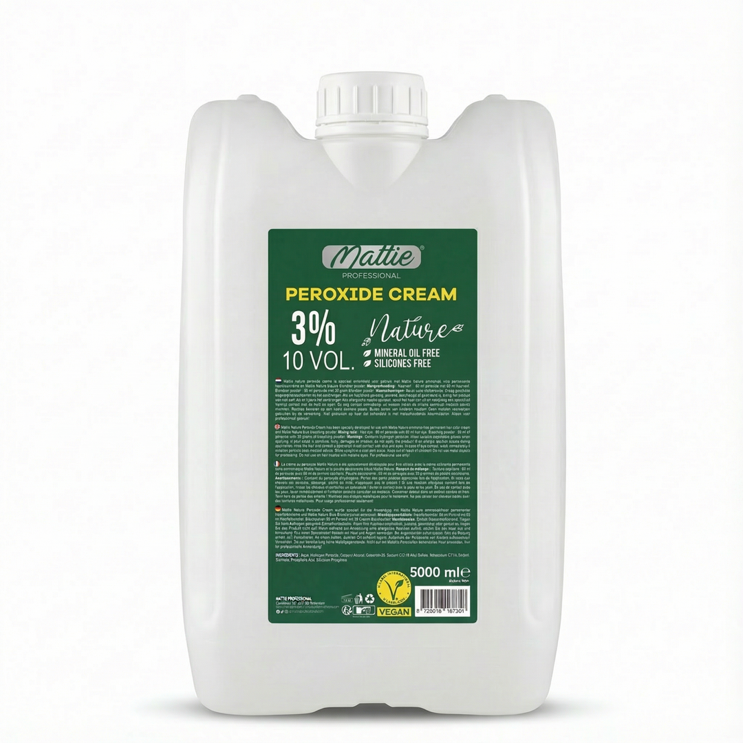Mattie Professional Nature - 3% (10 VOL) Peroxide Cream Vegan 5000ml